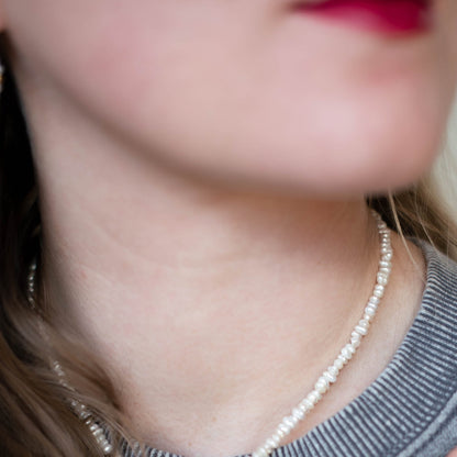 Dárková sada perlový náhrdelník & náramek Vlny lásky